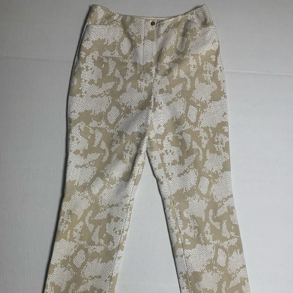 ESCADA Snakeskin Lamb Nappa Pants - Picture 2 of 6